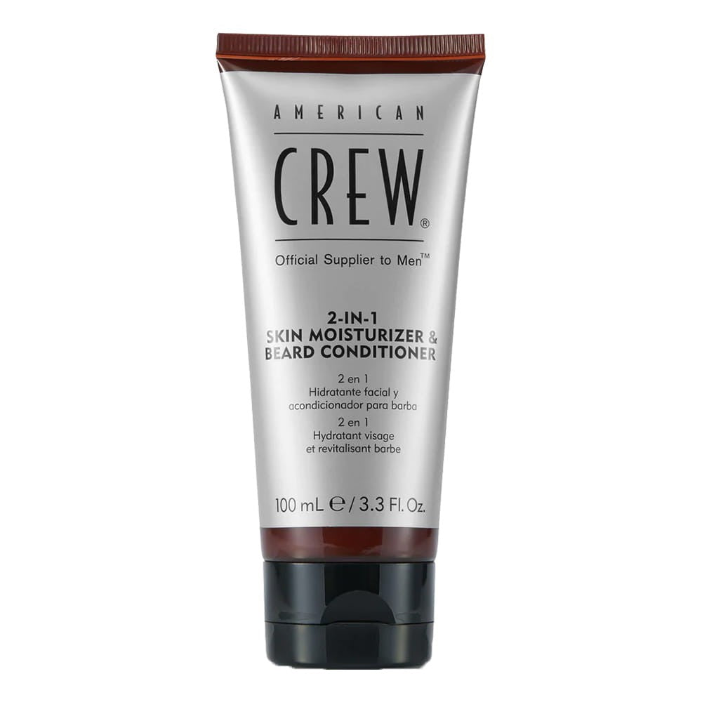 American Crew Balsamo Idratante 2 in 1 Pelle e Barba: Morbidezza Nutriente 100ml
