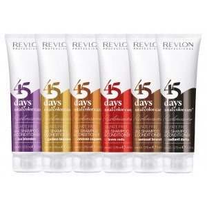 Revlon Professional 45 Days Shampoo 2‑in‑1 Intenso Rame 275 ml