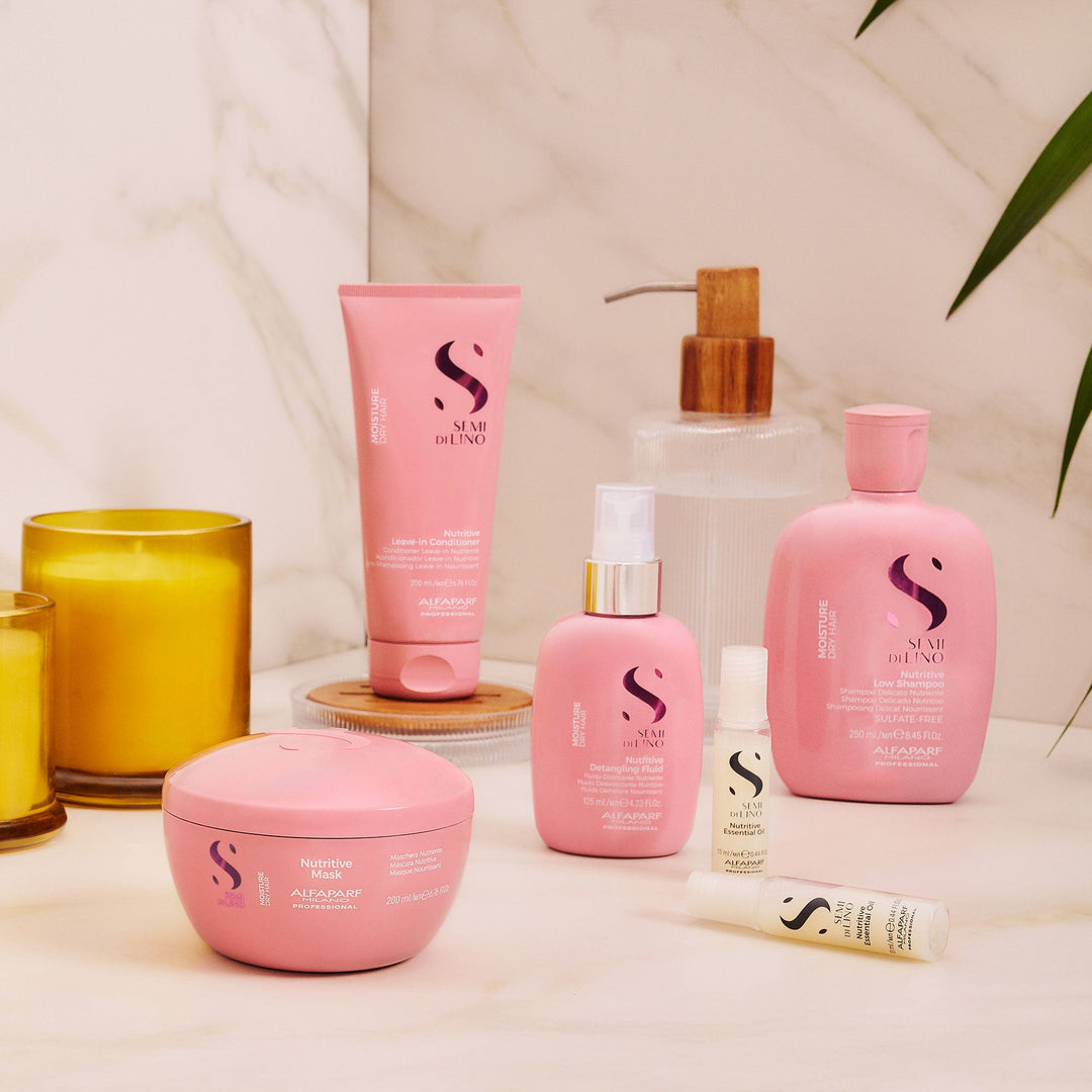 Maschera Nutritiva Semi di Lino 200ml per Capelli Secchi