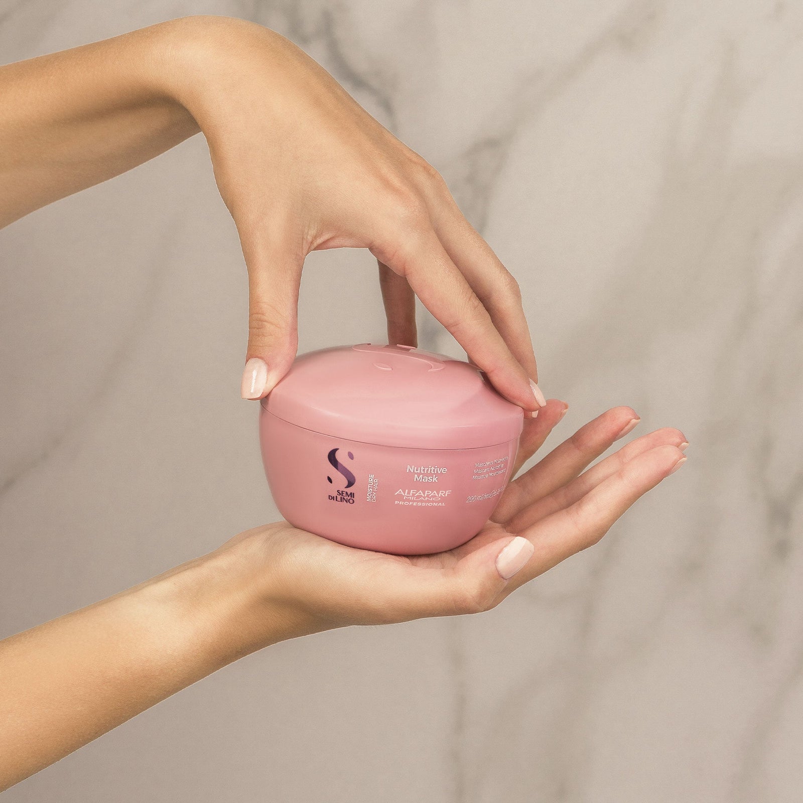 Maschera Nutritiva Semi di Lino 200ml per Capelli Secchi