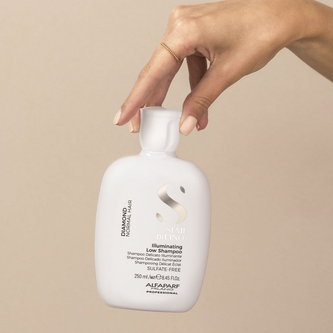 Shampoo Illuminante Low con Semi di Lino – 250ml Setoso