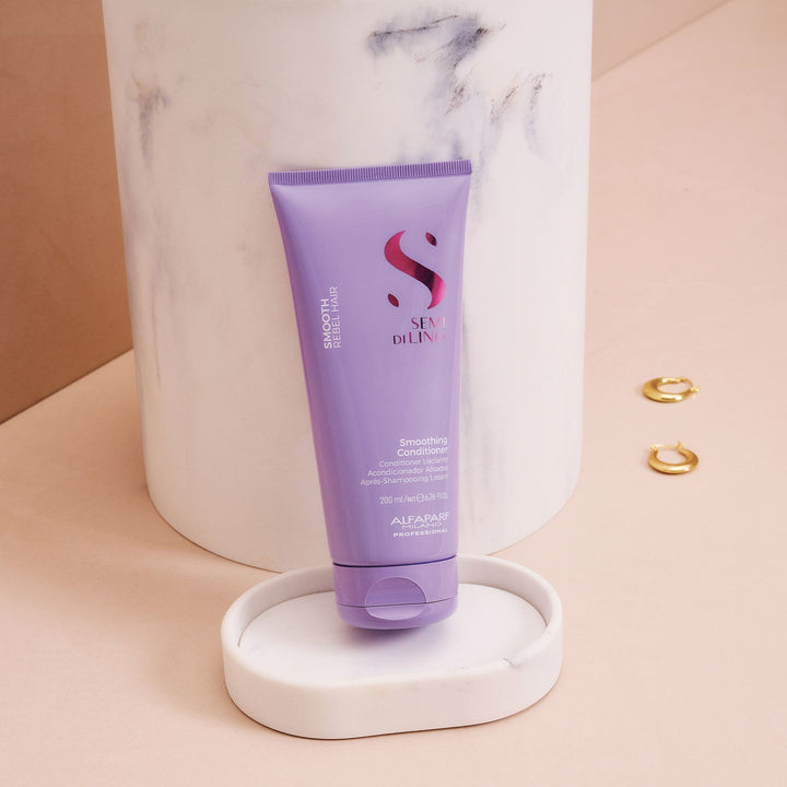 Balsamo Smoothing Conditioner Vegan Alfaparf Milano 200ml Capelli Ribelli