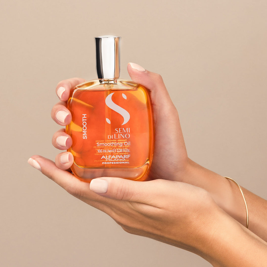 Olio Smoothing Semi di Lino 100ml per Capelli Lisci