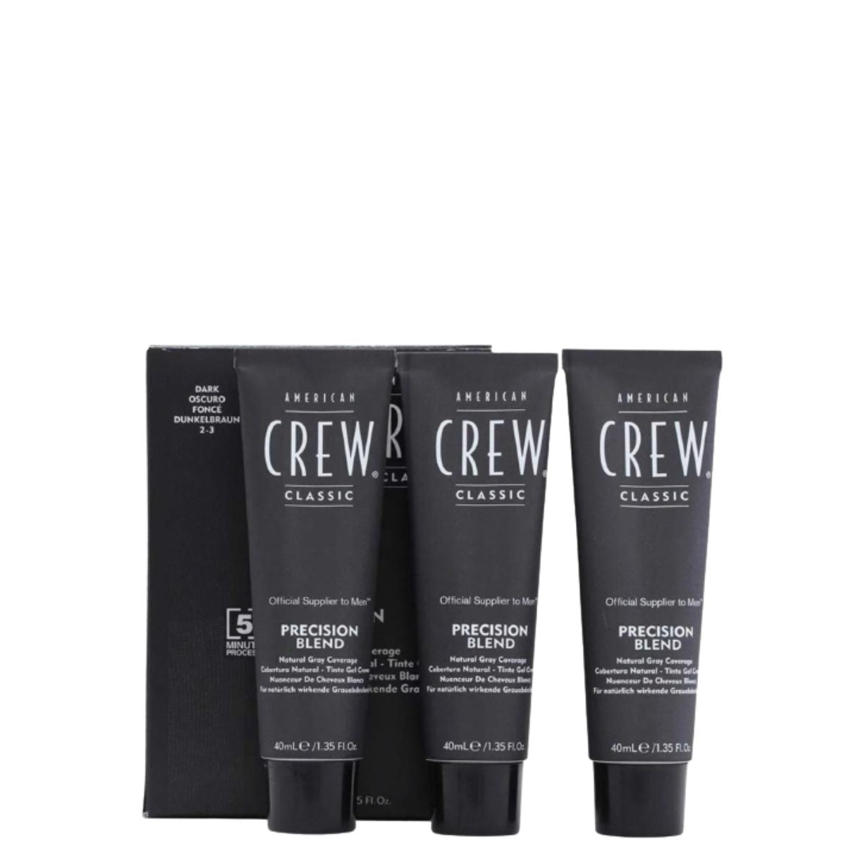 American Crew Precision Blend 2-3 Tinta Scura Naturale 40 ml