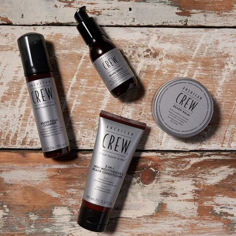 American Crew 2-in-1 Idratante Viso e Balsamo Barba 100ml: Morbidezza e Idratazione Profonda