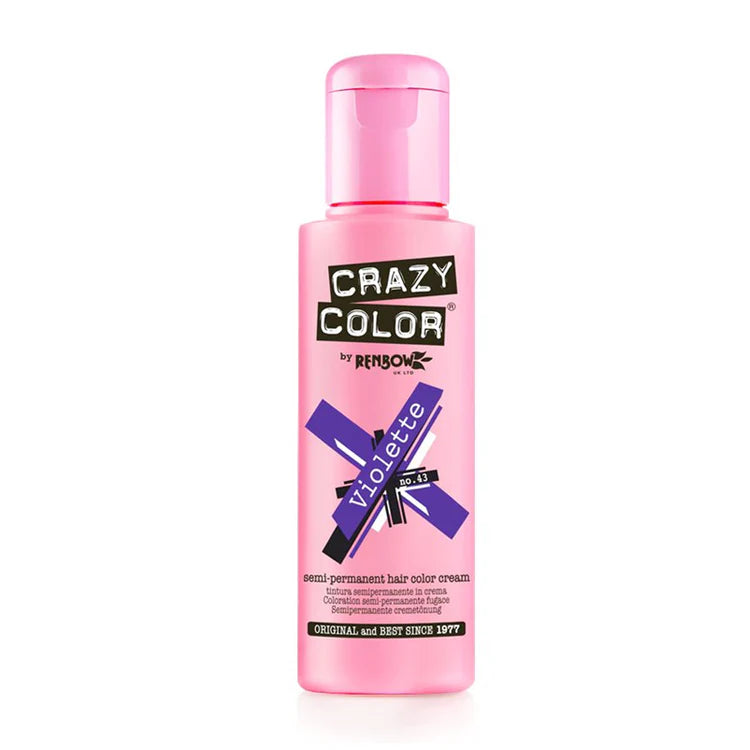 CRAZY COLOR 100 ML N°43 VIOLETTE
