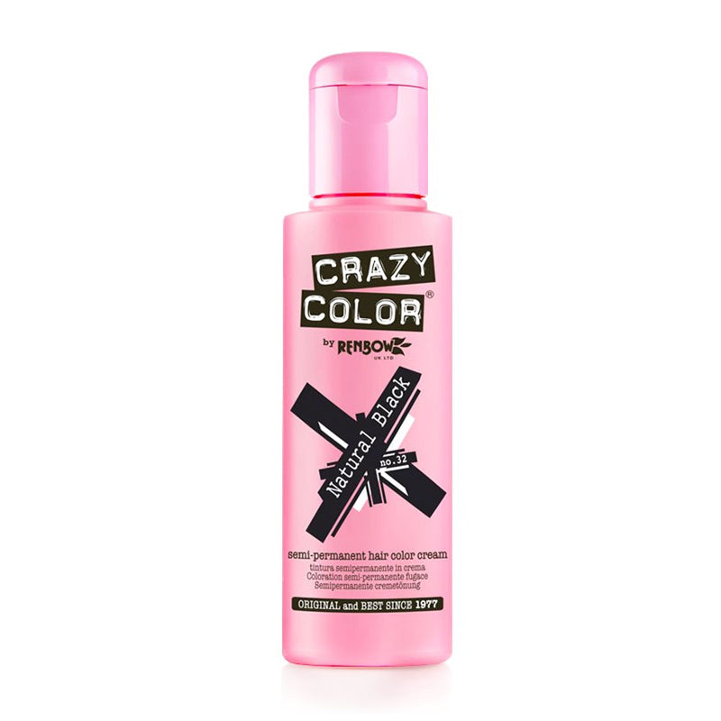 CRAZY COLOR 100ML NATURAL BLACK