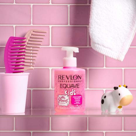 Delicato Shampoo Balsamo Equave Kids Princess Look 300ml Districante Idratante