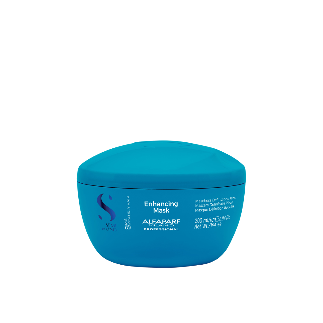 Maschera Intensiva per Capelli Ricci con Semi di Lino 200ml