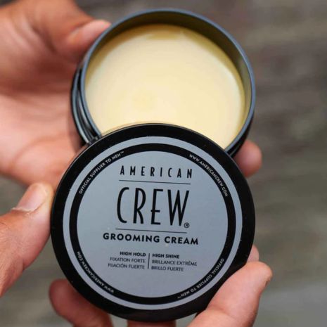 Crema Modellante American Crew 85g: Tenuta Forte, Lucentezza Intensa per Capelli Uomo
