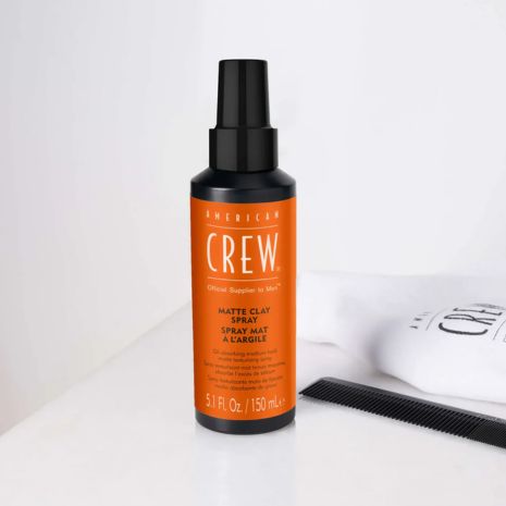 American Crew Matte Clay Spray 150ml: Tenuta Media Opaca, Texture e Controllo Uomo