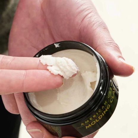 American Crew Molding Clay 85g: Cera Modellante Uomo, Tenuta Media, Look Rimodellabile