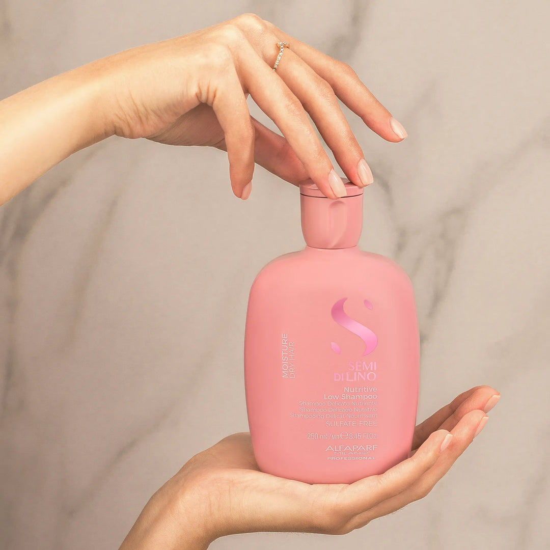 Shampoo Nutriente Delicato Semi di Lino per Capelli Secchi e Brillanti