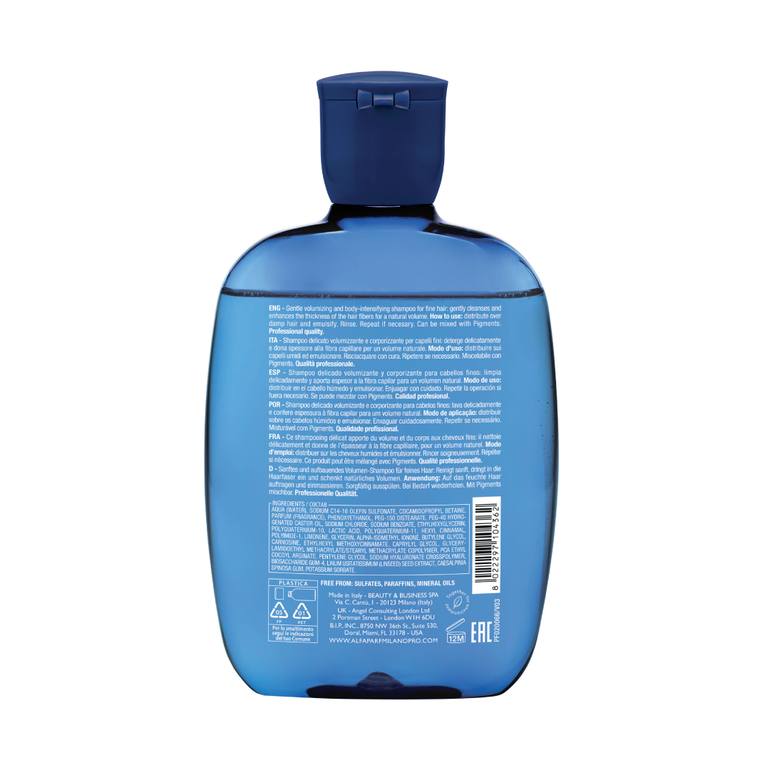 Shampoo Volumizzante Semi di Lino 250ml per Capelli Fini