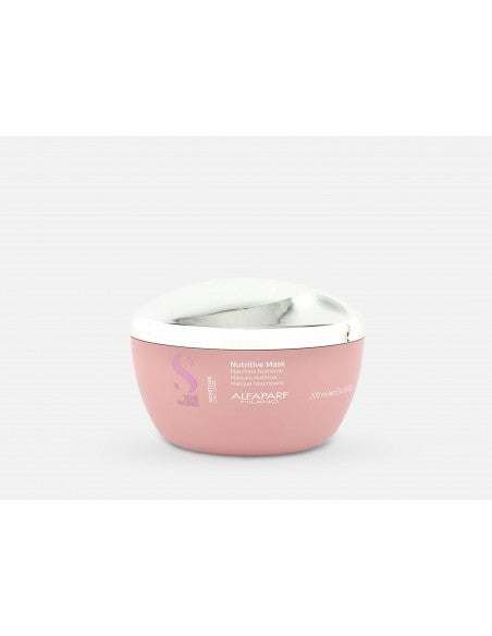 Maschera Nutritiva Alfaparf Semi di Lino Idratazione Profonda Capelli Secchi Crespi 200ml 500ml