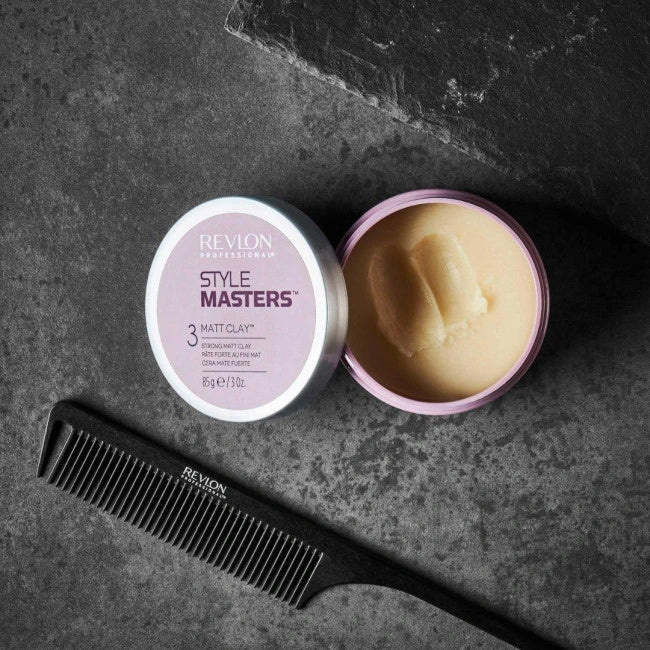 Revlon Style Masters Matt Clay 85g: Argilla Modellante Forte per Look Opachi e Strutturati