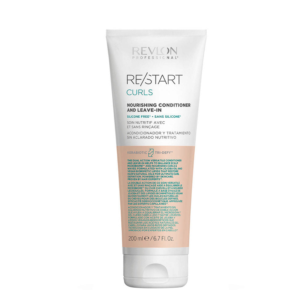 Revlon Restart Balsamo Nutriente Leave-In per Ricci 200ml