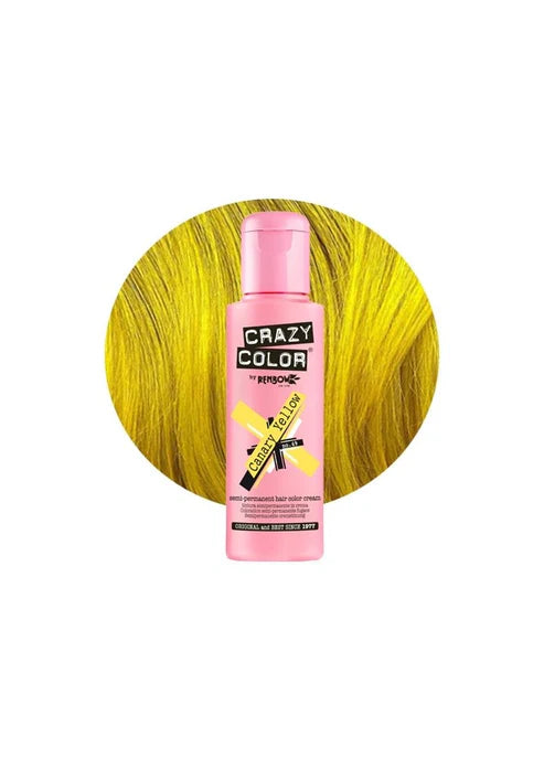 CRAZY COLOR 100 ML N°49 CANARY YELLOW