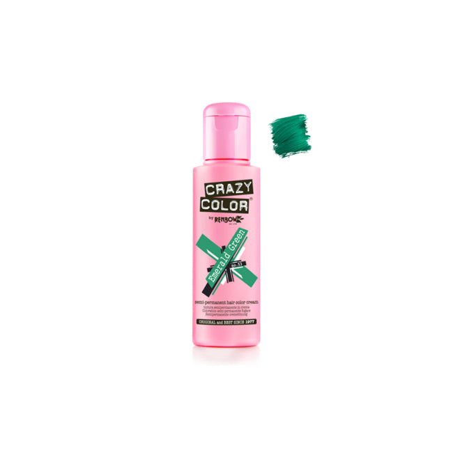 CRAZY COLOR 100 ML N°53 EMERALD GREEN