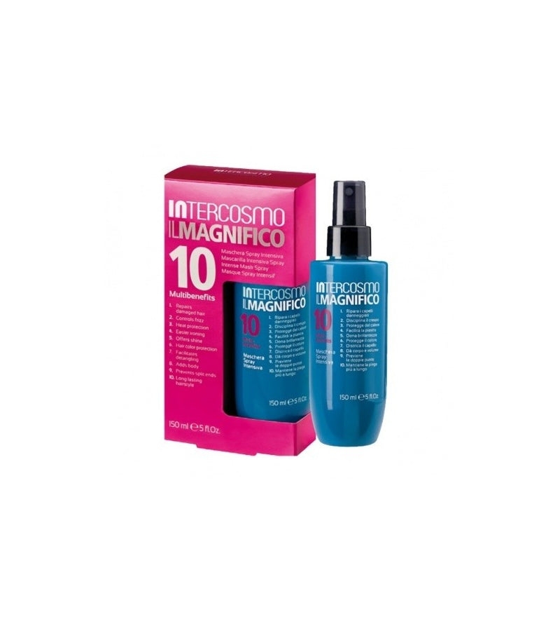 Intercosmo Il Magnifico Spray Capelli 10 in 1: Ripara, Protegge, Illumina, Volumizza