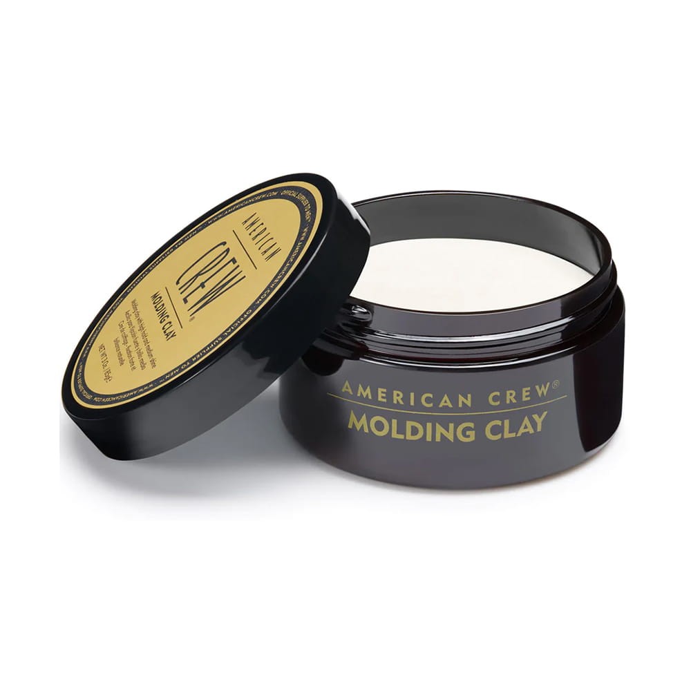 American Crew Molding Clay 85g: Cera Modellante Uomo, Tenuta Media, Look Rimodellabile