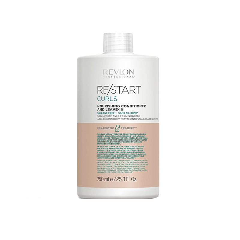 Balsamo Leave-In Revlon Professional Restart Curls 750ml per Ricci Definiti