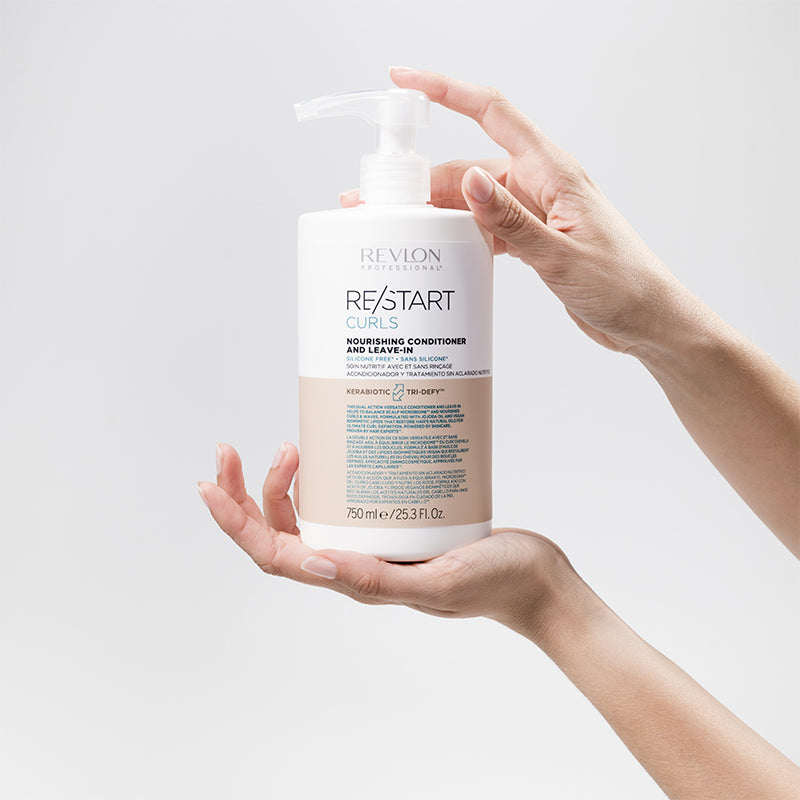 Balsamo Leave-In Revlon Professional Restart Curls 750ml per Ricci Definiti