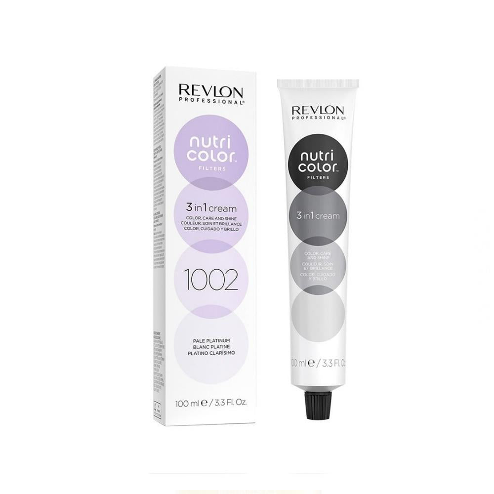 Revlon Nutri Color Filters 1002 Bianco Platino 100ml: Colore Istantaneo e Morbidezza Intensa