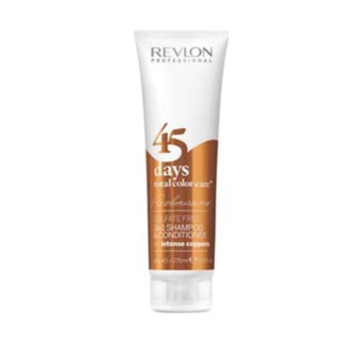 Revlon Professional 45 Days Shampoo 2‑in‑1 Intenso Rame 275 ml