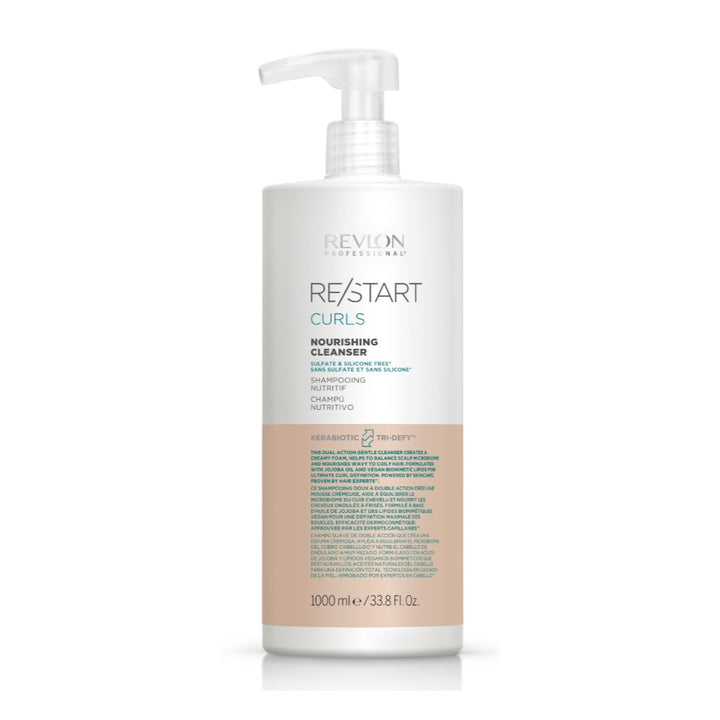 Shampoo Nutriente per Ricci Definiti 1000ml Revlon Restart